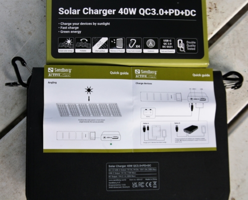 sandberg solar charger