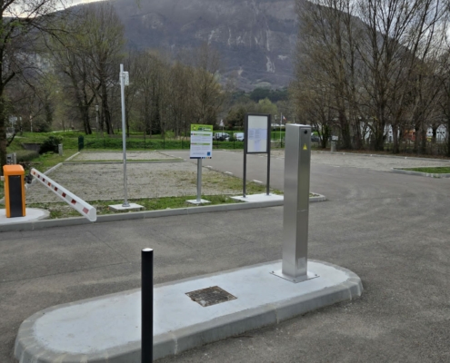aire de stationnement Sassenage