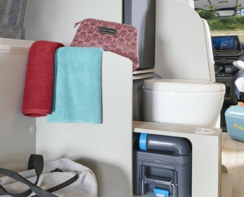Faire sa toilette en van aménagé