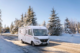 Camping-car Pilote camping car integral foret neige