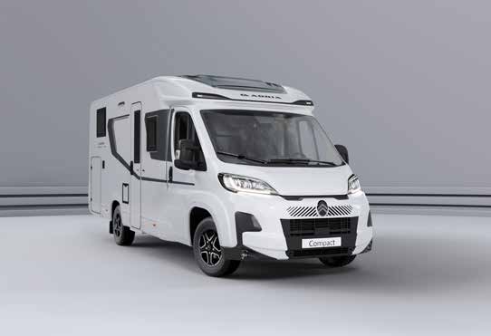 Adria Compact, un exemple de camping-car profilé étroit de 2,12 m de large