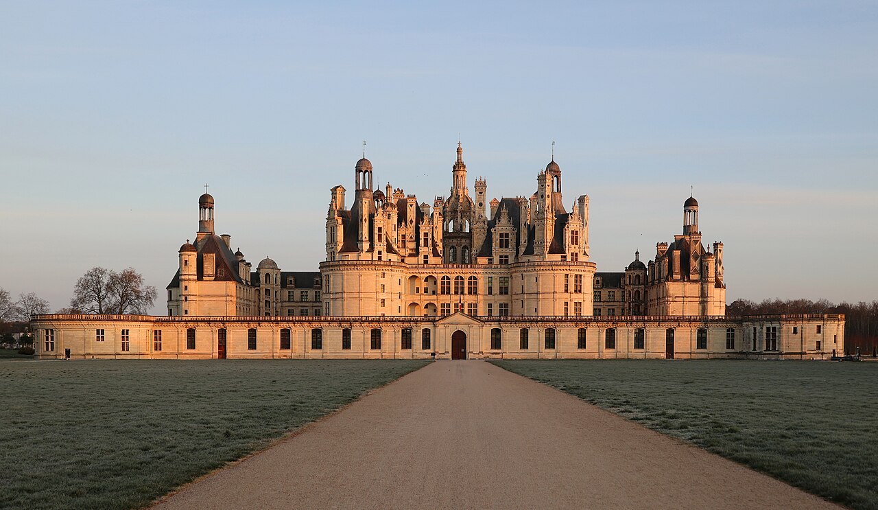 Château de Chambord au lever du jour, Val de Loire